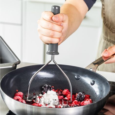 KitchenAid tłuczek do ziemniaków Charcoal Grey - 4