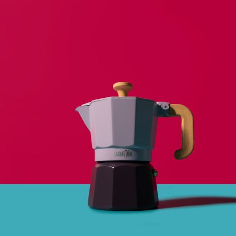 Kawiarka włoska Venice 3 Cup - Purple La Cafetière - 6