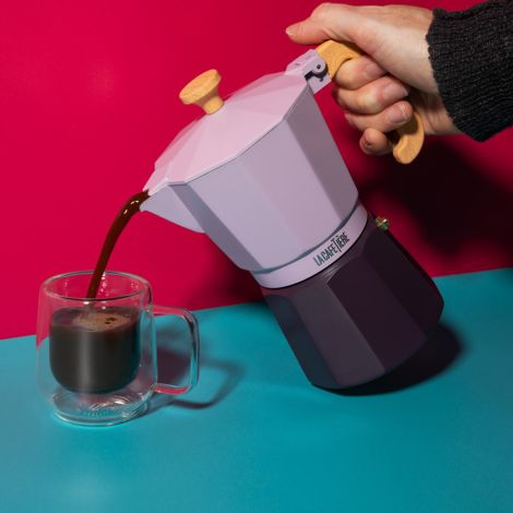 Kawiarka włoska Venice 3 Cup - Purple La Cafetière - 8