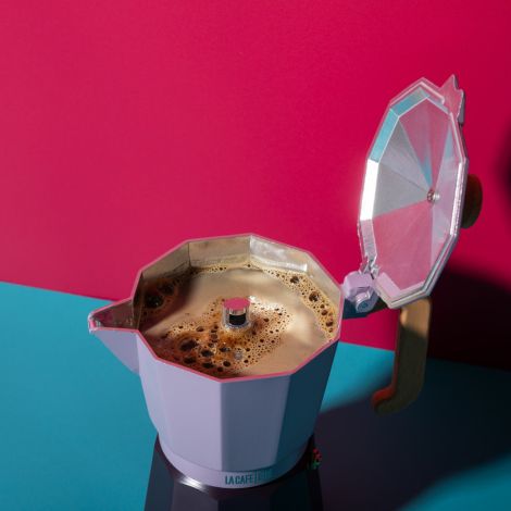 Kawiarka włoska Venice 6 Cup - Purple La Cafetière - 6