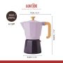 Kawiarka włoska Venice 6 Cup - Purple La Cafetière - 5