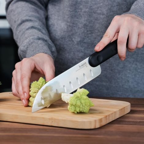 Nóż santoku - Black / Trebonn - 4