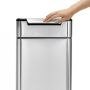 Kosz na śmieci 30L TOUCH-BAR - stal FPP / simplehuman - 4