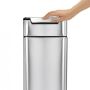 Kosz na śmieci 40L TOUCH-BAR SLIM - stal FPP / simplehuman - 4