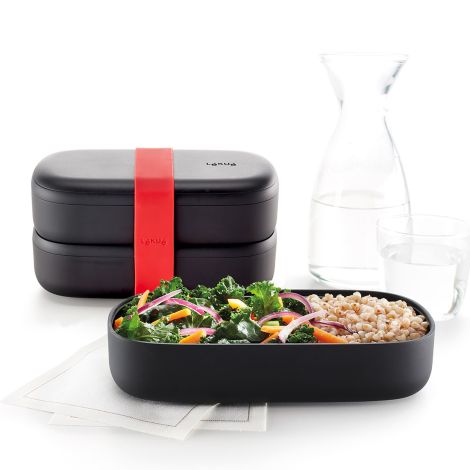 Lunchbox TO GO czarny LIMITED / Lekue - 3