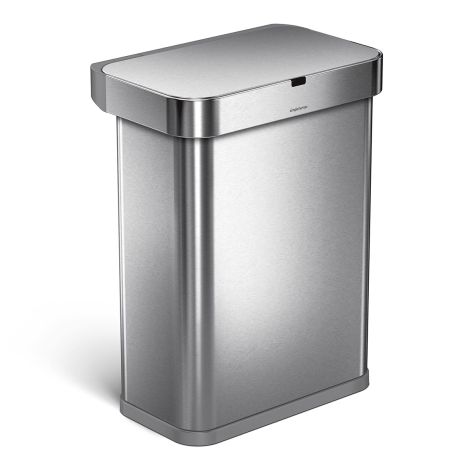 Kosz na śmieci 58L LINER POCKET stal matowa - VOICE / simplehuman