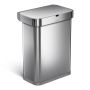 Kosz na śmieci 58L LINER POCKET stal matowa - VOICE / simplehuman - 2