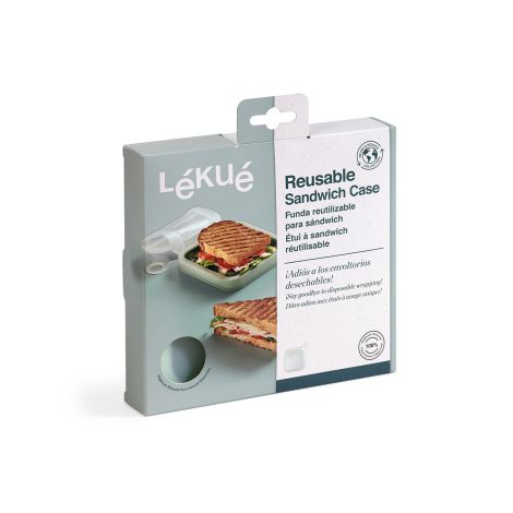 Pojemnik wielorazowy na kanapki / Lekue - 6