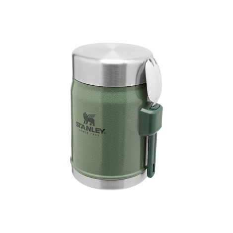 Termos obiadowy ze sztućcem CLASSIC - 0,4 L HAMMERTONE GREEN / Stanley - 2