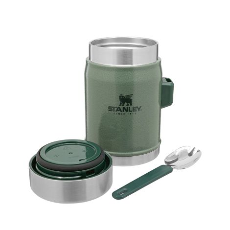 Termos obiadowy ze sztućcem CLASSIC - 0,4 L HAMMERTONE GREEN / Stanley - 3