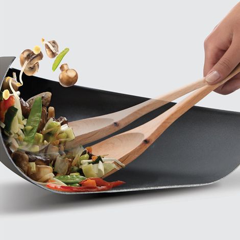 Wok WOKARANG - stal węglowa - 30 cm / BK - 4