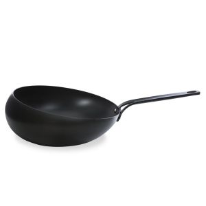 Wok WOKARANG - stal węglowa - 30 cm / BK