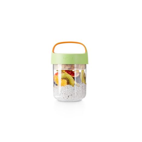 Pojemnik JAR TO GO limonkowy 400 ml / Lekue - 2