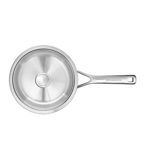 Rondel z pokrywką 3-warstwowy, stalowy - 3,1L / KitchenAid - 3