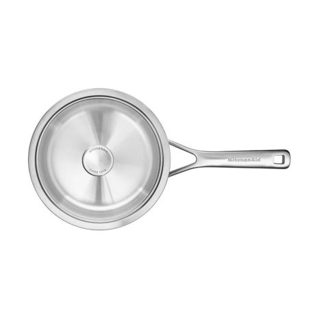 Rondel z pokrywką 3-warstwowy, stalowy - 2,1L / KitchenAid - 3