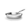 Patelnia 3-warstwowa, stalowa - 24 cm / KitchenAid - 3