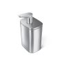 Dozownik do mydła z pompką 473ml stal matowa / simplehuman - 3